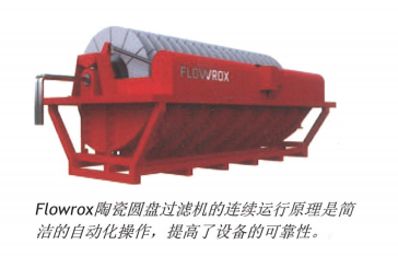 FLOWROX陶瓷圆盘过滤机